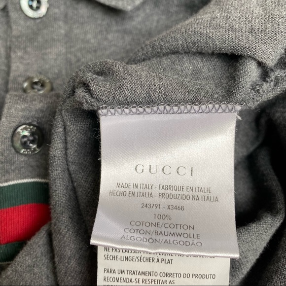 Gucci Web Trim Polo - Picture 8 of 14